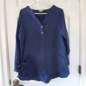 DKR Navy Blue Blouse